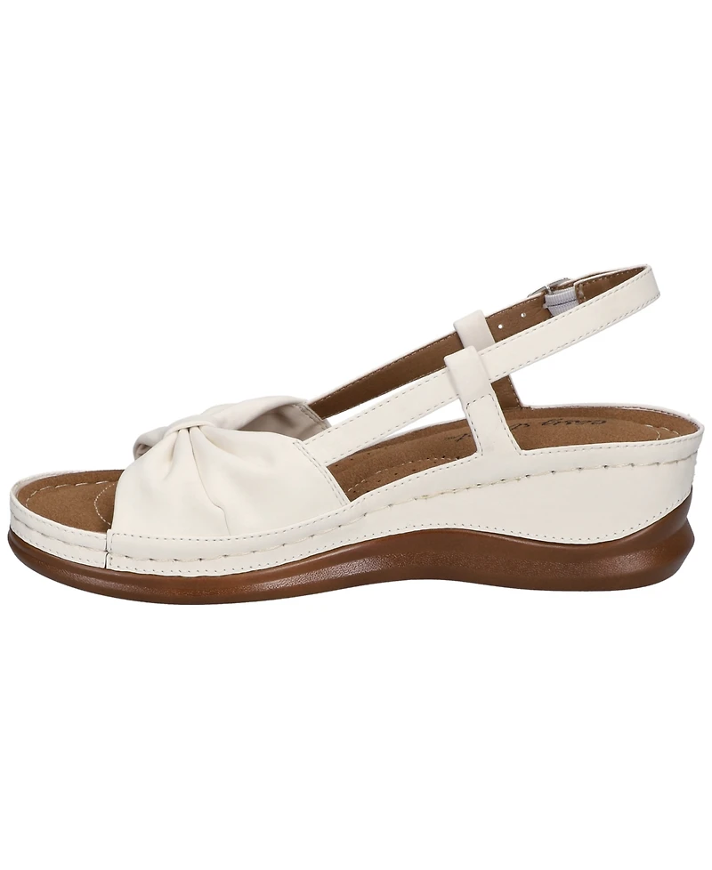 Easy Street Women's Jupiter Comfort Buckle Slingback Sandals