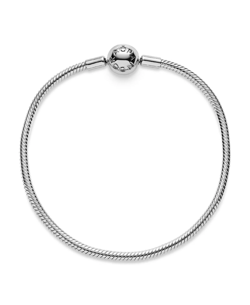 Pandora Moments Sterling Silver Snake Chain Bracelet