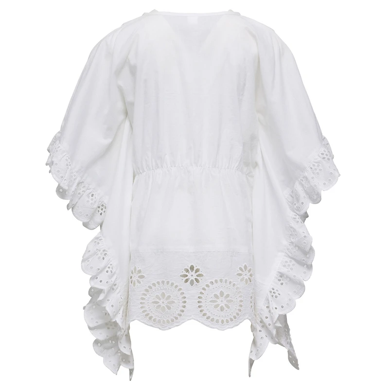 Snapper Rock Cesci White Eyelet Cover Up
