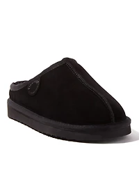 Fireside By Dearfoams Women's Greta Genuine Shearling Clog Slipper