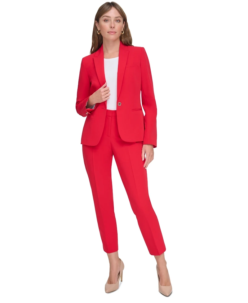Tommy Hilfiger Women's One-Button Blazer