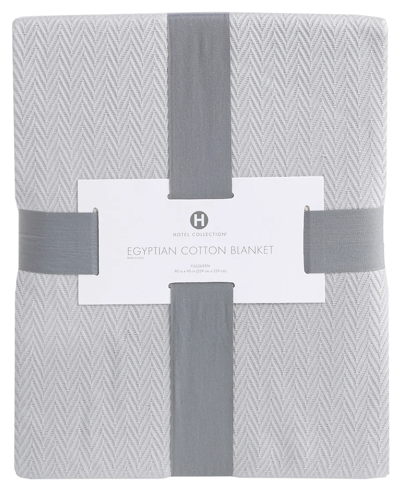 Hotel Collection 100% Egyptian Cotton Blanket, Full/Queen, Exclusively at Macy's