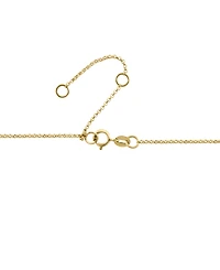 Effy Onyx & Diamond (1/5 ct. t.w.) Heart Halo Pendant Necklace in 14k Gold, 16" + 2" extender