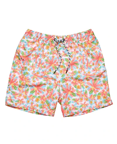 Mens Hawaiian Luau Sustainable Swim Short