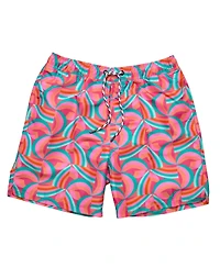 Mens Geo Melon Sustainable Swim Short
