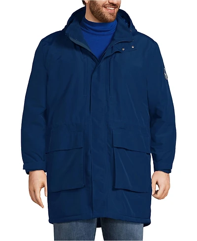 Lands' End Men's Big & Tall Squall Insulated Waterproof Winter Parka