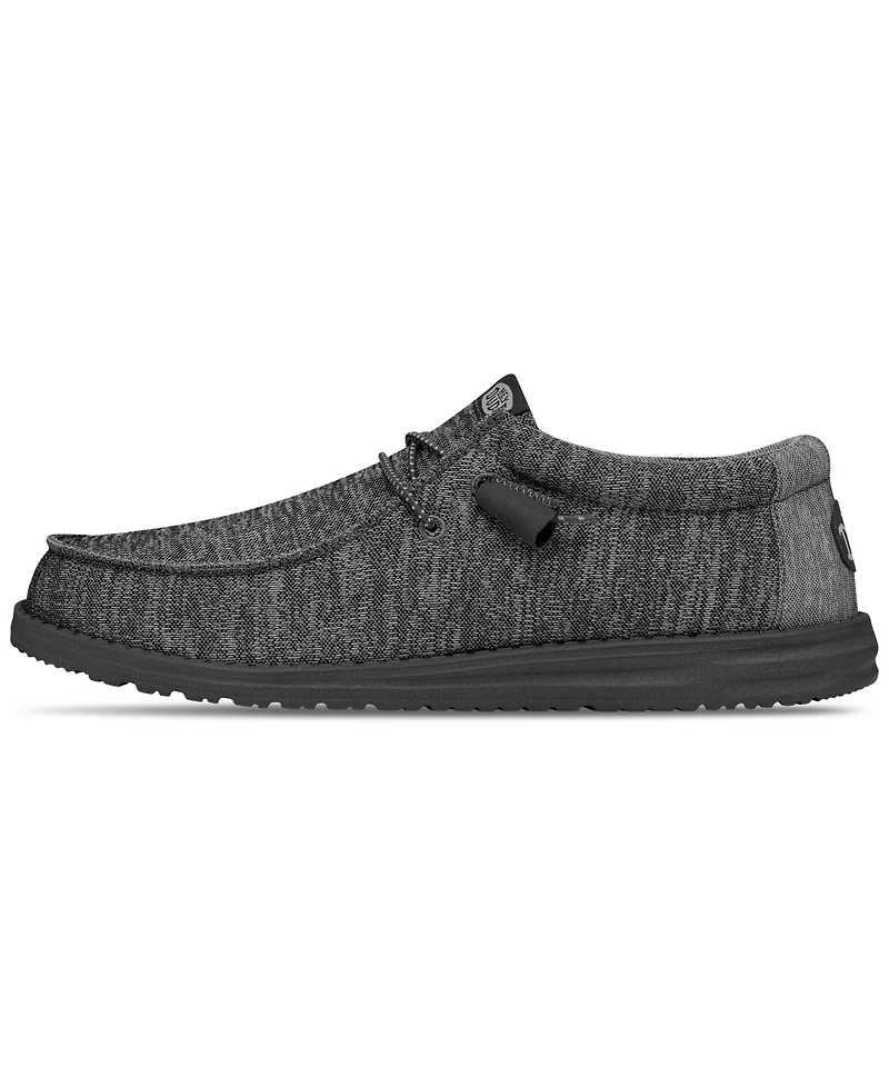 Hey Dude Men's Wally Sport Knit Casual Moccasin Sneakers from Finish Line