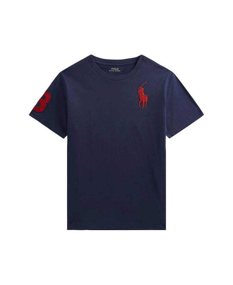 Polo Ralph Lauren Toddler and Little Boys Big Pony Cotton Jersey T-shirt