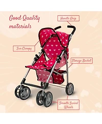 The New York Doll Collection 28 inch Baby Doll Stroller