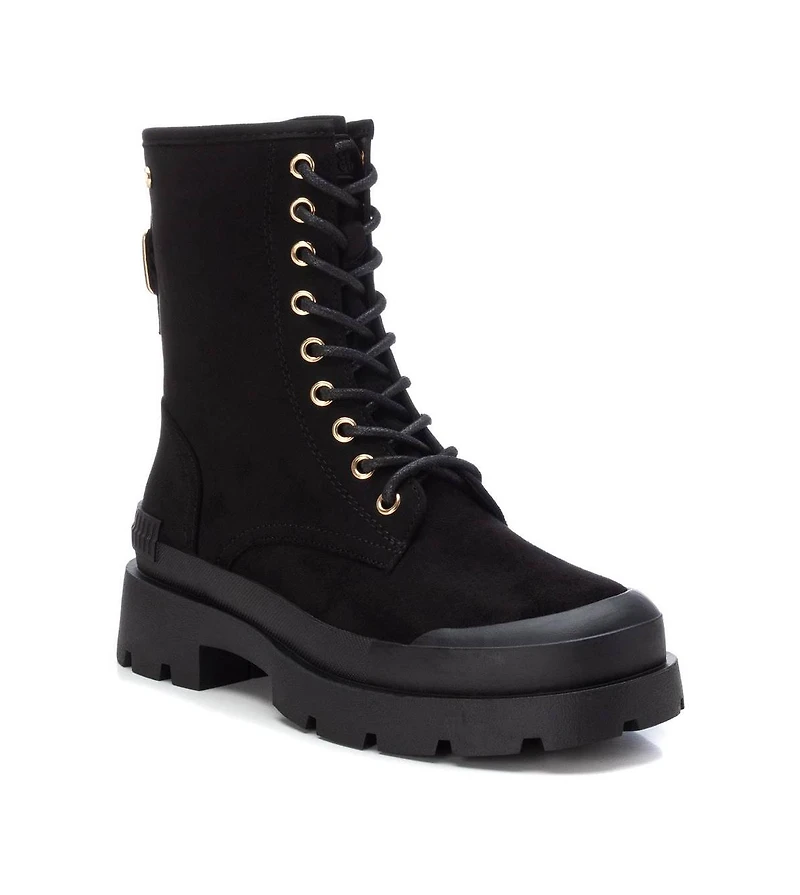 Women's Suede Lace-Up Boots By Xti