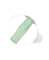 Barse Signet Bronze Circle Band Ring