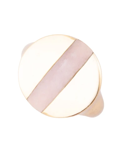 Barse Signet Bronze Circle Band Ring