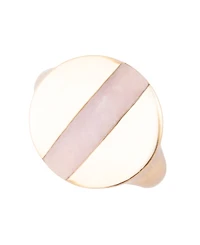 Barse Signet Bronze Circle Band Ring