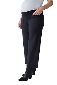 Ingrid + Isabel Maternity Wide Leg Ponte Pant