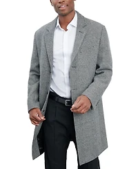 London Fog Men Signature Wool-Blend Overcoat