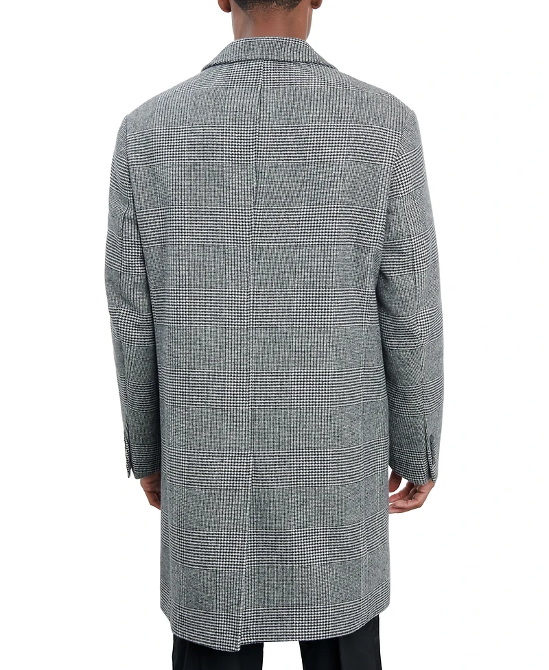 London Fog Men Signature Wool-Blend Overcoat