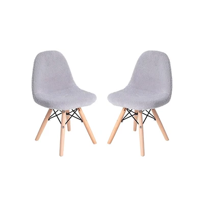 Set Of 2 Children'S Lyon Accent Chairs, Modern Chair For Bedroom, Entryway, And Living Room