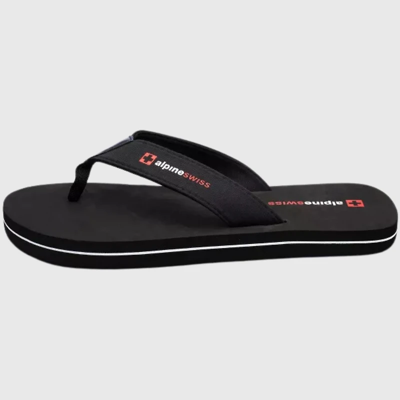 Alpine Swiss Men's Flip Flops Lightweight Thong Sandals Beach Slides Eva Sole for Comfort Durable Men Casual Wear Pool Outdoor Sandal
