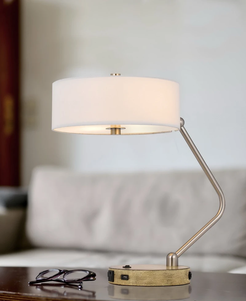 20" Height and Wood Desk Lamp