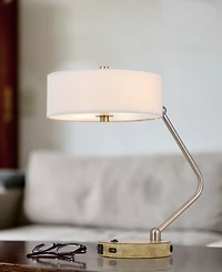 20" Height and Wood Desk Lamp