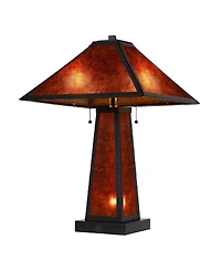 23.5" Height Amber Table Lamp