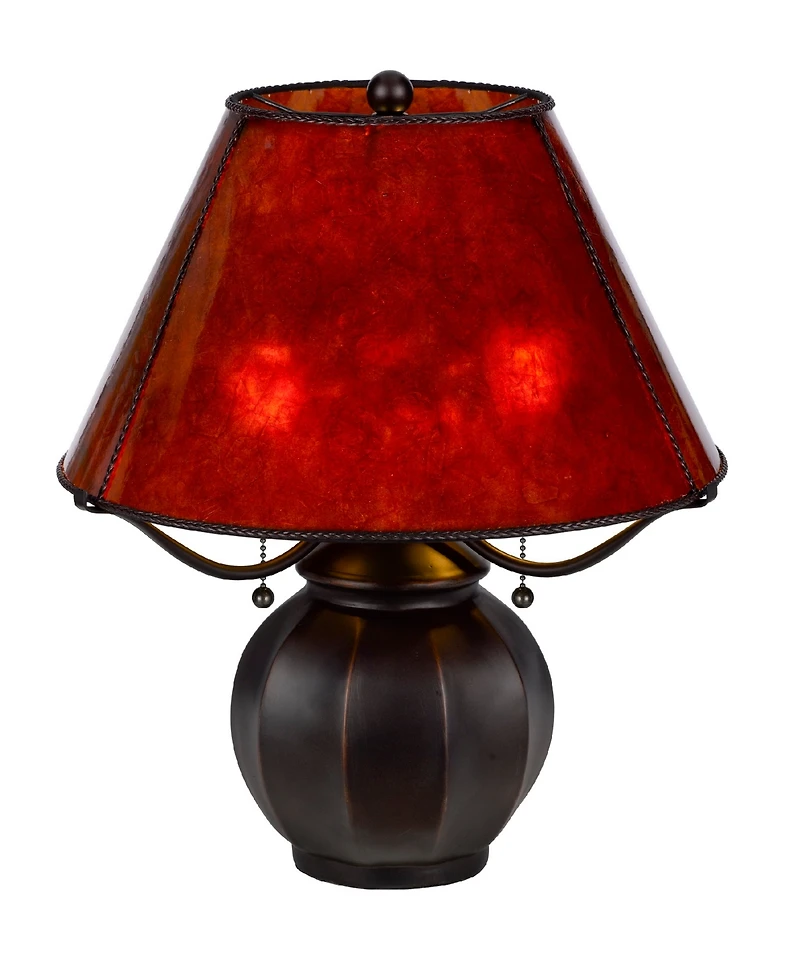 19.5" Height Metal and Resin Table Lamp
