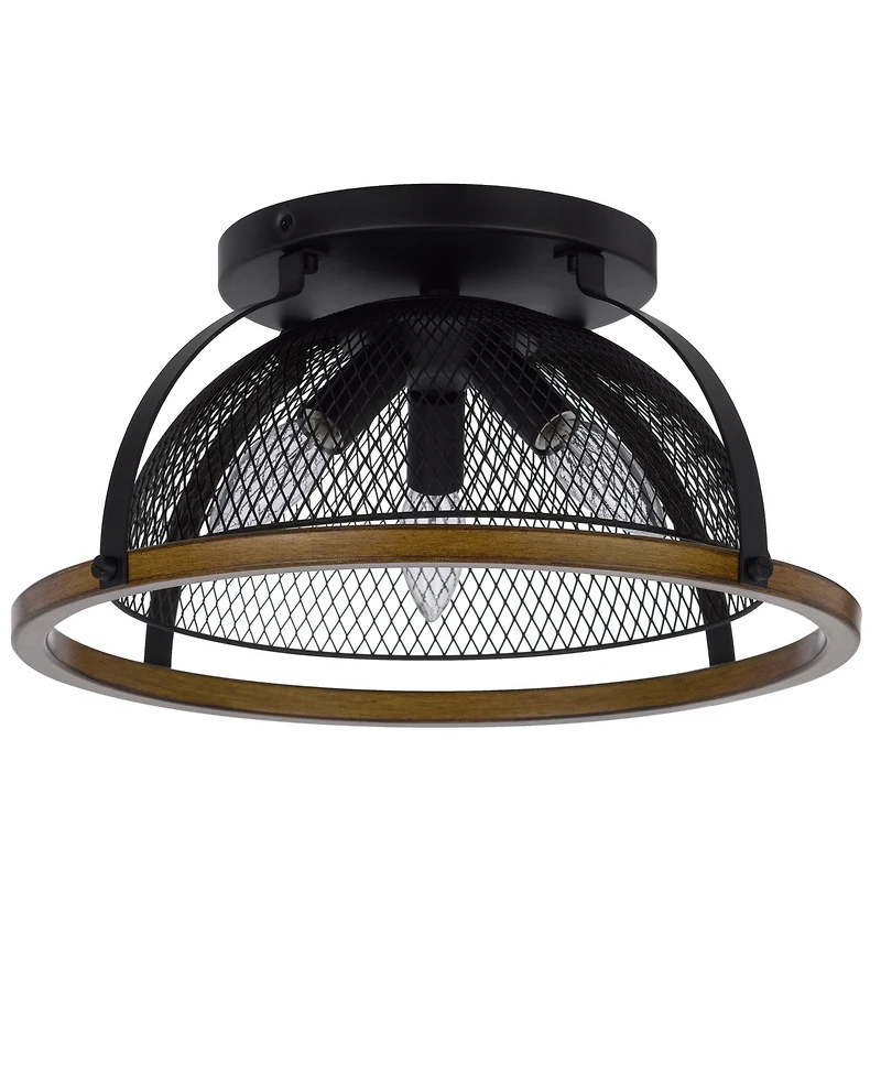 Longmont 7.25" Height Metal Semi Flush Mount