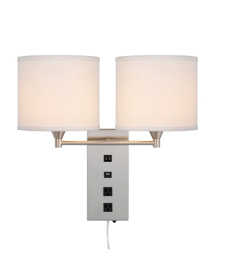 19" Height Metal Wall Lamp
