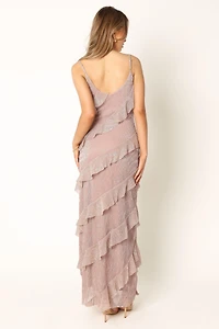 Women's Petal and Pup Ciao Ruffles Maxi Dress