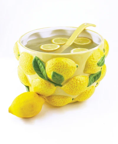 8 Oak Lane Ceramic Punch Bowl
