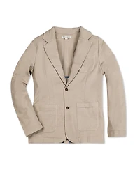 Hope & Henry Men's Fleece Blazer with Elbow Patches