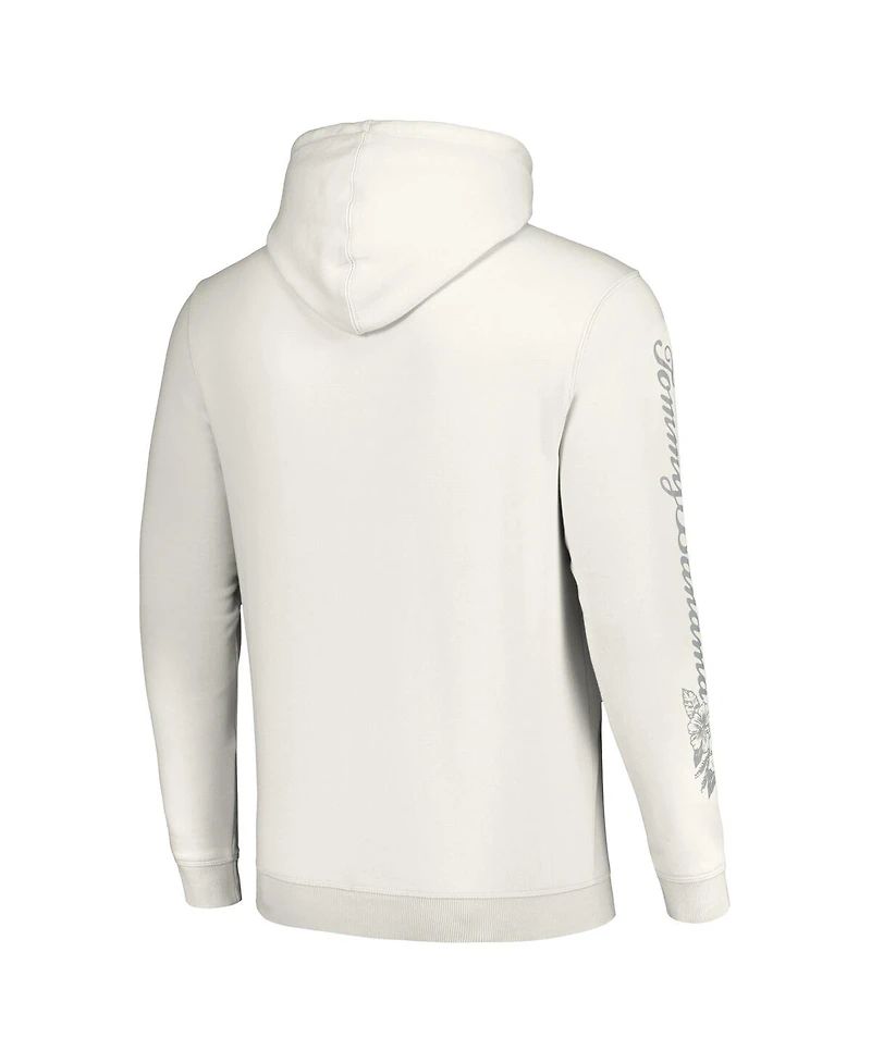Men's Tommy Bahama White Buffalo Bills Home Game Pullover Hoodie