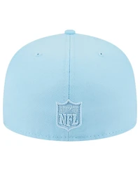 Men's New Era Light Blue Los Angeles Rams Color Pack Brights 59FIFTY Fitted Hat