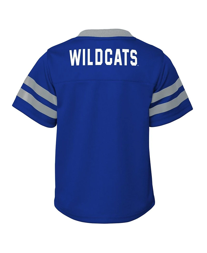 Toddler Boys and Girls Royal Kentucky Wildcats Two-Piece Red Zone Jersey Pants Set