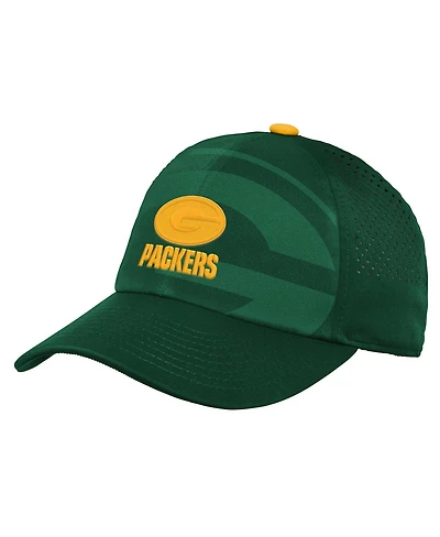 Youth Boy's and Girls Green Green Bay Packers Tailgate Adjustable Hat