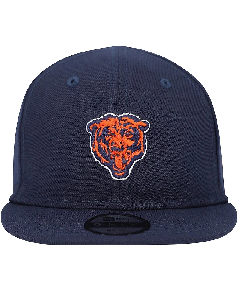 Infant Boys and Girls New Era Navy Chicago Bears Alternate Logo My 1st 9FIFTY Snapback Hat