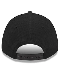 Youth Boys and Girls New Era Black New Orleans Saints Main B-Dub 9FORTY Adjustable Hat