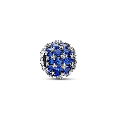Pandora Cubic Zirconia Pave Round Charm