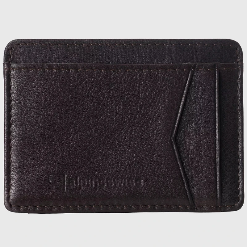 Alpine Swiss Men's Men Rfid Safe Minimalist Front Pocket Wallet Leather Thin Card Case