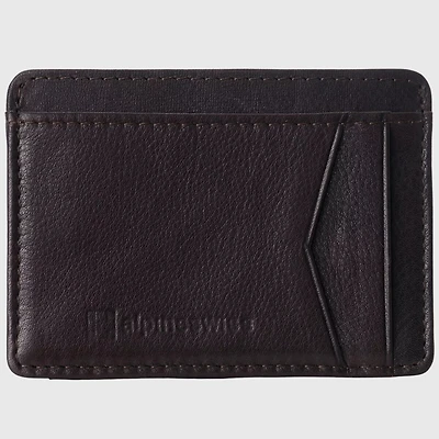 Alpine Swiss Men's Men Rfid Safe Minimalist Front Pocket Wallet Leather Thin Card Case