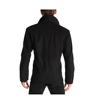 Alpine Swiss Men's Grant 28" Open Bottom Jacket Wool Blend Jd Bomber Zippered