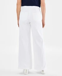 Style & Co Women's High-Rise Wide-Leg Jeans, Created for Macy's