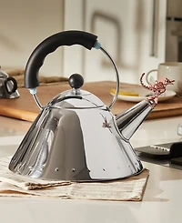 Alessi 2.1 Quart Tea Kettle by Michael Graves