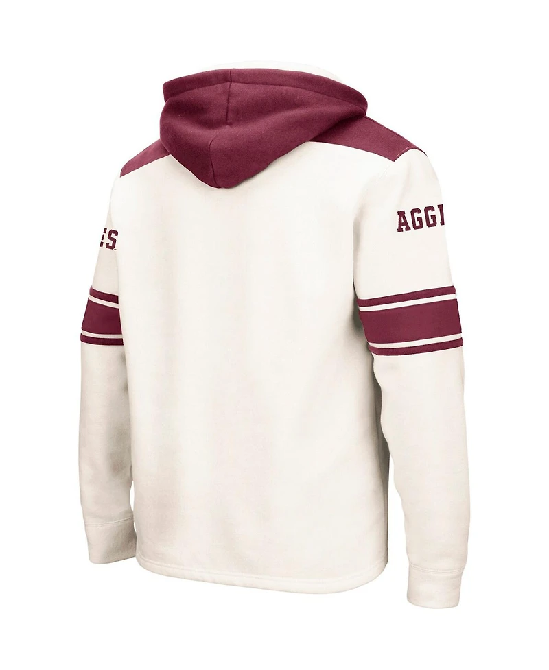Colosseum Men's Texas A&M Aggies 2.0 Lace-Up Logo Pullover Hoodie