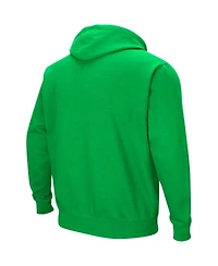Men's Colosseum Green Notre Dame Fighting Irish Sunrise Pullover Hoodie