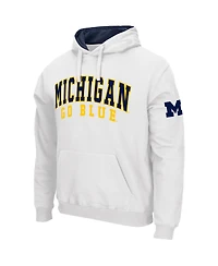 Colosseum Men's Michigan Wolverines Double Arch Pullover Hoodie