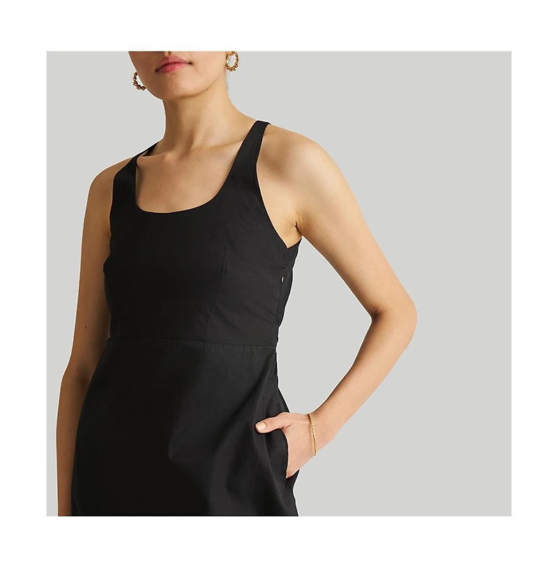 Fitted Knee Length Women's Dress