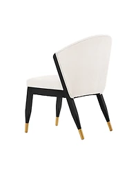 Manhattan Comfort Ola 2-Piece Chenille Upholstered Dining Chair Set