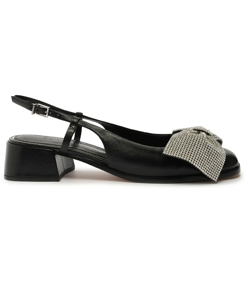 Schutz Women's Dorothy Bow Block Heel Pumps