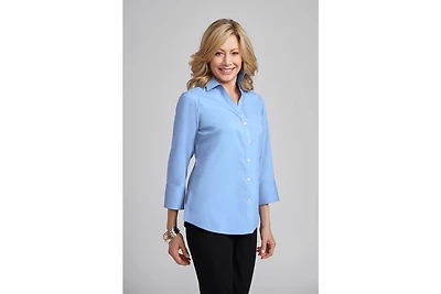 Madie 3/4 Sleeve No Iron Blouse